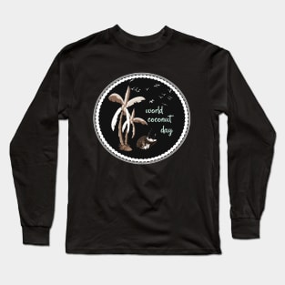 Unique trend coconut day t shirt 2023 Long Sleeve T-Shirt